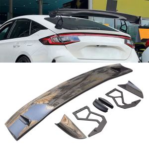 CarbonWorks Arrière Aileron Spoon Style Carbone Honda Civic