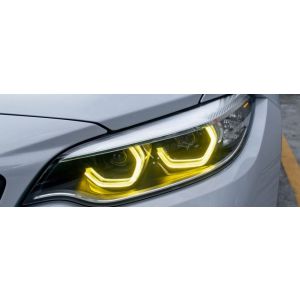 SK-Import Avant Feux de Position LED Jaune BMW 2-serie LCI