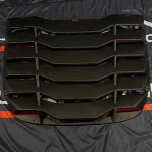 SK-Import Arrière Window Louvers DEUXIÈME CHANCE Noir Plastique ABS Nissan 370Z