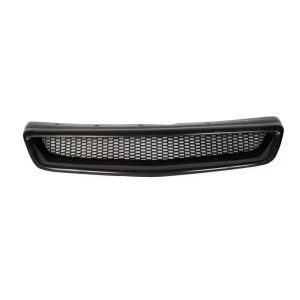 CarbonWorks Grille Type R Style Carbone Honda Civic Facelift 1999-2001 Phase 2