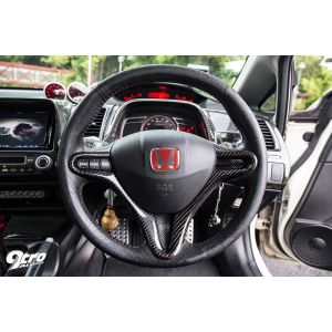 SK-Import Steering Wheel Cover Carbone Honda Civic J’s Racing Style