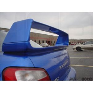SK-Import Arrière Aileron STI Style Plastique ABS Subaru Impreza