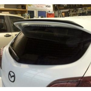 SK-Import Arrière Aileron Add-on Noir Plastique ABS Mazda 3 Facelift