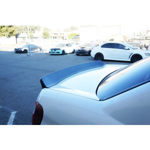 SK-Import Arrière Aileron de Coffre Noir Plastique ABS Subaru Impreza