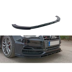 Motordrome Avant Lame de Pare-Choc Noir Plastique ABS Audi A3