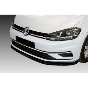 Motordrome Avant Lame de Pare-Choc Noir Plastique ABS Volkswagen Golf Facelift