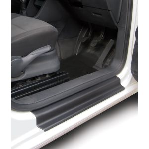 RGM Seuils de portes Noir Plastique ABS Volkswagen Caddy