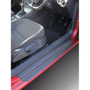 RGM Seuils de portes 5-Portes Noir Plastique ABS Volkswagen Golf
