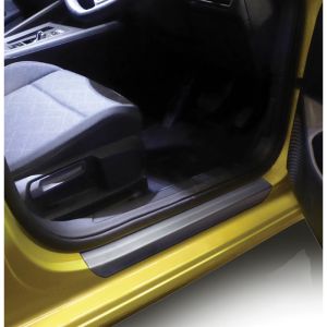 RGM Seuils de portes 5-Portes Noir Plastique ABS Volkswagen Golf