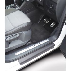 RGM Seuils de portes Noir Plastique ABS Volkswagen Tiguan