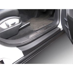 RGM Seuils de portes Noir Plastique ABS Porsche Cayenne