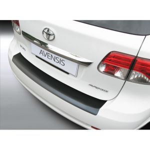 RGM Arrière Protection de seuil Noir Plastique ABS Toyota Avensis