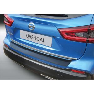 RGM Arrière Protection de seuil Noir Plastique ABS Nissan Qashqai