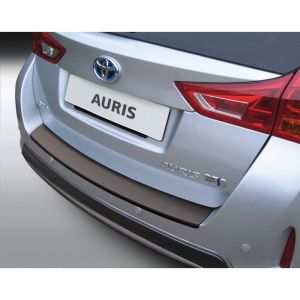 RGM Arrière Protection de seuil Noir Plastique ABS Toyota Auris