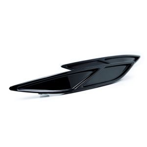 Acexxon Arrière Slat Reflector Diagonal Slat Style Noir Brillant Plastique Volkswagen Golf