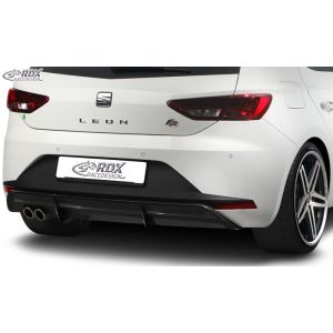 RDX Racedesign Arrière Diffuseur 5-Portes Noir Plastique ABS Seat Leon, Cupra