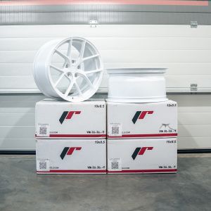 JR-Wheels SL01 DEUXIÈME CHANCE Jantes 19 Pouces 9.5J ET35 5x120 Flow Form White