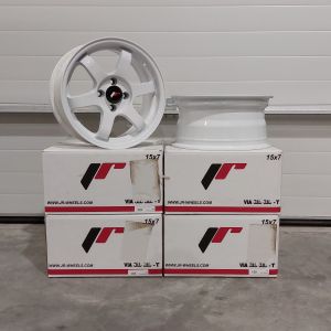 JR-Wheels JR3 DEUXIÈME CHANCE Jantes 15 Pouces 7J ET25 4x100 White