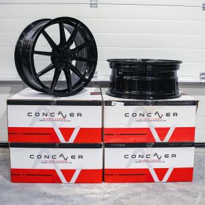 Concaver CVR4 Jantes 20 Pouces 8.5J ET25 5x112 Platinum Noir