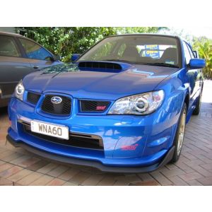 PU Design Avant Lame de Pare-Choc CS Style Noir Polyurethane Subaru Impreza Facelift