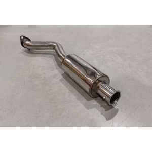 SK-Import Arrière Silencieux Spoon Style DEUXIÈME CHANCE Acier Inoxydable Honda Civic,Del Sol