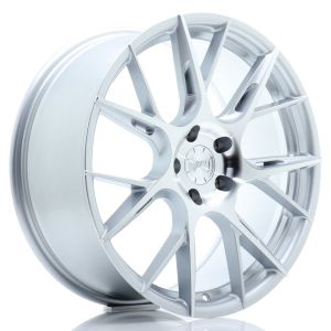 JR-Wheels JR42 DEUXIÈME CHANCE Jantes 2x 19x8.5 ET35 + 2x 19x9.5 ET40 5x120 Silver Machined Face